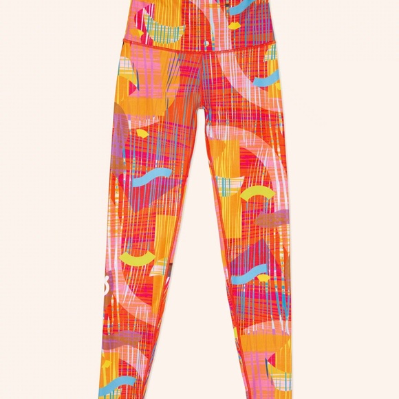 Peloton x Monica Ahanonu Strappy Bra and High-Waisted Leggings - Size Medium - Picture 2 of 7